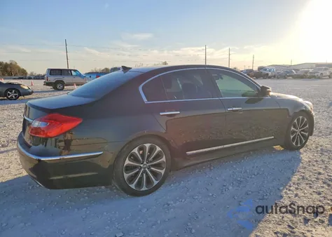 2013 Hyundai Genesis 5.0L z USA, uszkodzony, nr VIN KMHGC4DH0DU220519